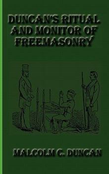 Hardcover Duncan's Ritual and Monitor of Freemasonry Book