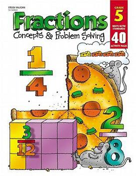Paperback Fractions: Concepts & Problem Solv Gr 5 Book