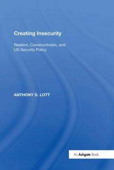Paperback Creating Insecurity: Realism, Constructivism, and Us Security Policy Book