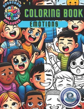 Paperback Spectrum Splashes Coloring Book: Emotions Book