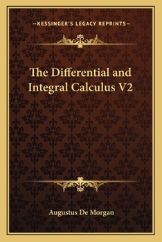 Paperback The Differential and Integral Calculus V2 Book