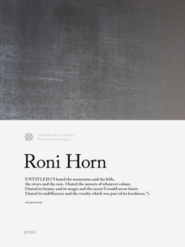 Hardcover Roni Horn: Untitled Book