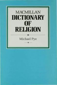 Hardcover MacMillan Dictionary of Religion Book