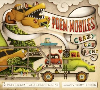 Library Binding Poem-Mobiles: Crazy Car Poems Book