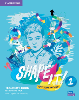 Paperback Shape It! Level 1 Teacher's Book and Project Book with Digital Resource Pack Book