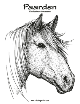 Paperback Paarden Kleurboek voor Volwassenen 1 [Dutch] Book