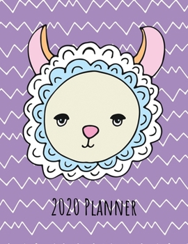 2020 Planner: Weekly Dated With Inspirational Quotes Purple - Llama (Cute & Adorable Calendar Planners for All)