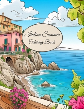 Paperback Italian Summer Coloring Book