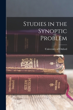 Paperback Studies in the Synoptic Problem Book