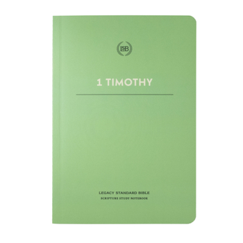 Paperback Lsb Scripture Study Notebook: 1 Timothy Book