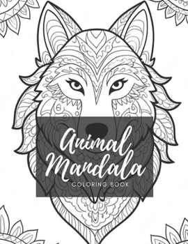 Paperback Animal Mandala: Coloring Book