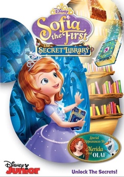 DVD Sofia The First: Secret Library Book