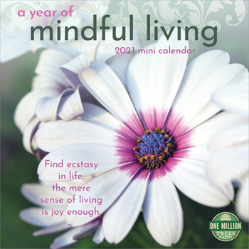 Calendar Year of Mindful Living 2021 Mini Calendar Book