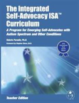 Paperback The Integrated Self-Advocacy ISA(R) Curriculum (Teacher Edition) [With CDROM] Book