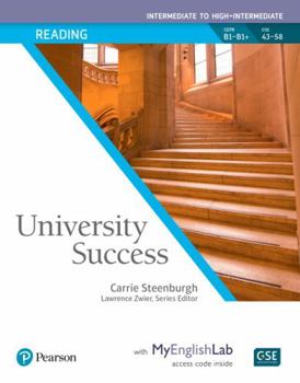 Paperback University Success Reading Intermediate to High-Intermediate, Student Book with Myenglishlab Book
