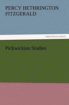 Paperback Pickwickian Studies Book