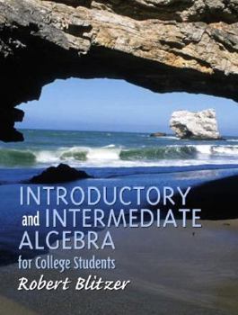 Hardcover Introductory and Intermediate Algebra for College Students Book