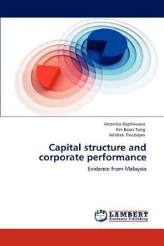 Paperback Capital structure and corporate performance Book