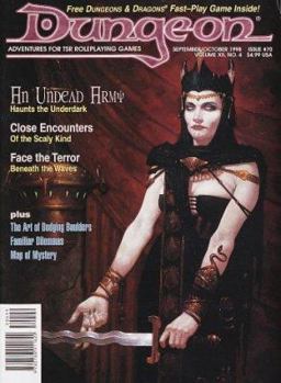 Paperback Dungeon Magazine : Issue 70 : September / October 1998 Book