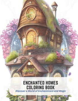 Paperback Enchanted Homes Coloring Book: Discover a World of Enchantment and Magic Book