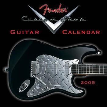 Calendar Fender Custom Shop Guitar 2005 Mini Wall Calendar Book