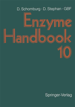 Spiral-bound Enzyme Handbook 10: Class 1.1: Oxidoreductases Book