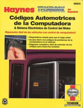 Paperback Codigos Automotrices de la Computadora and Sistema Electronico de Control del Motor [Spanish] Book