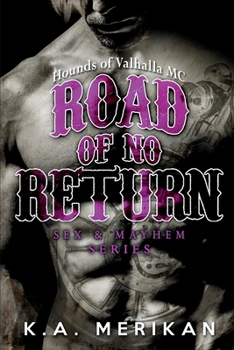 Paperback Road of No Return (gay biker MC erotic romance novel) Book