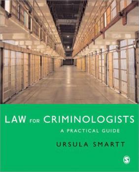 Paperback Law for Criminologists Book