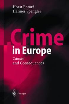 Hardcover Crime in Europe: Causes and Consequences Book