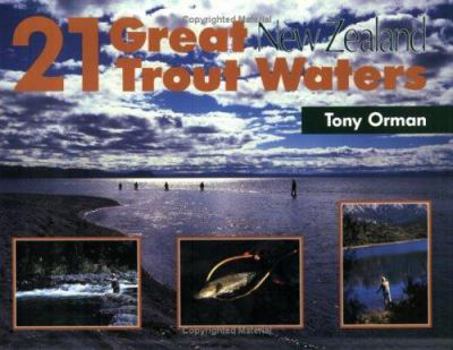 Paperback 21 Great New Zealand Trout Waters Book