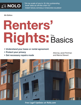Paperback Renters' Rights: The Basics Book