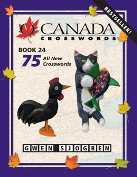 Paperback O Canada Crosswords Book 24 Book