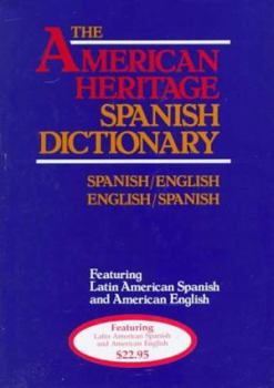 Hardcover Ah Spanish / English Dict CL Book