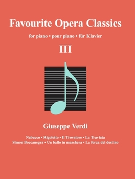 Paperback Favourite Opera Classics III Book