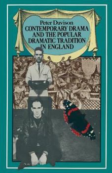 Paperback Contemporary Drama and the Popular Dramatic Tradition in England Book