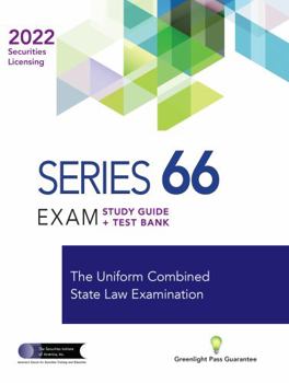 Paperback SERIES 66 EXAM STUDY GUIDE 2022 + TEST BANK Book