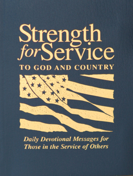 Paperback Strength for Service to God and Country-Navy Book