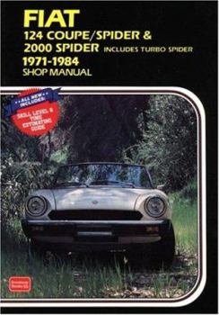 Paperback Fiat 124 Coupe /Spider 2000 Wsm-Op/HS Book