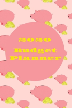 Paperback 2020 Budget Planner: Budget planner with category and spending tracker, expenses records, goal setting management. Monthly overviews with w Book