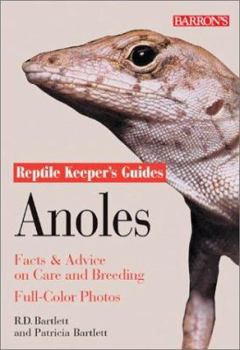 Paperback Anoles: Facts & Advice on Care and Breeding Book