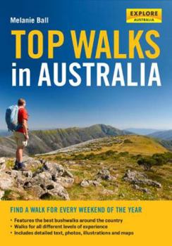 Paperback Top Walks in Australia Book