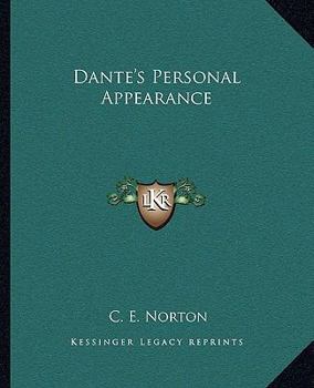 Paperback Dante's Personal Appearance Book