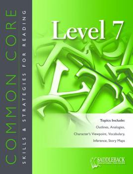 Paperback Common Core Skills & Strategies for Reading, Level 7 Book