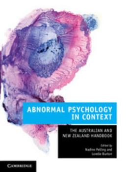 Paperback Abnormal Psychology in Context: The Australian and New Zealand Handbook Book