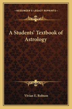 Paperback A Students' Textbook of Astrology Book