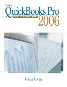 Paperback Using QuickBooks Pro 2006 for Accounting [With CDROM] Book