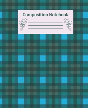 Paperback Composition Notebook: Wide Ruled Notebooks Paper - Composition Notebook (Diary, Journal) 7.5x9.25in 110 Pages Wide Ruled Notebooks Paper Book