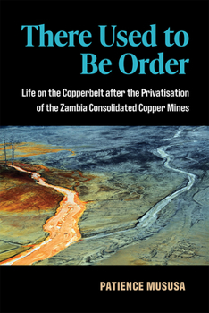 Paperback There Used to Be Order: Life on the Copperbelt After the Privatisation of the Zambia Consolidated Copper Mines Book