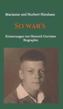 Hardcover So war's [German] Book